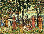 Maurice Brazil Prendergast Autumn oil on canvas